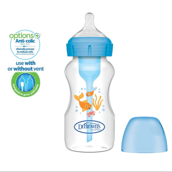 Dr Brown's PP Wide-Neck Options+ Baby Bottle Collection (150ml/270ml)