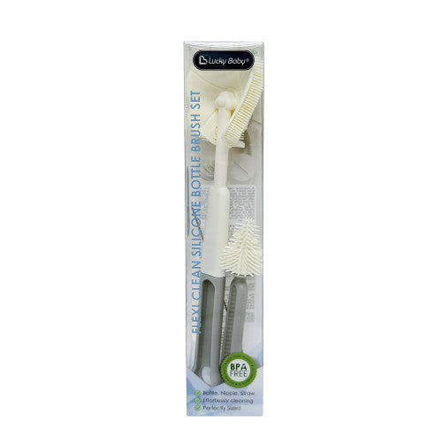 Lucky Baby Swoosh 2in1 Suction Bottle/Nipple Brush