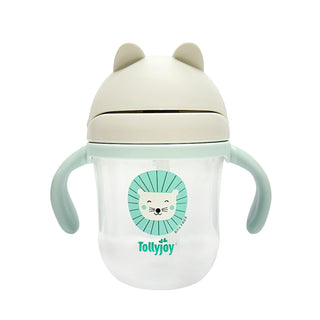 Buy grey-lion-6m Tollyjoy Training Cup With Handle and Straw (220ml)