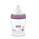 NUK Perfect Match Temperature Control Milk Bottle with Soft Silicone Teat 150ml - 0m+-15