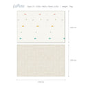 Parklon LaPure Playmat Jungle Friends Block Herringbone / Fabric Beige (M15 / L15)