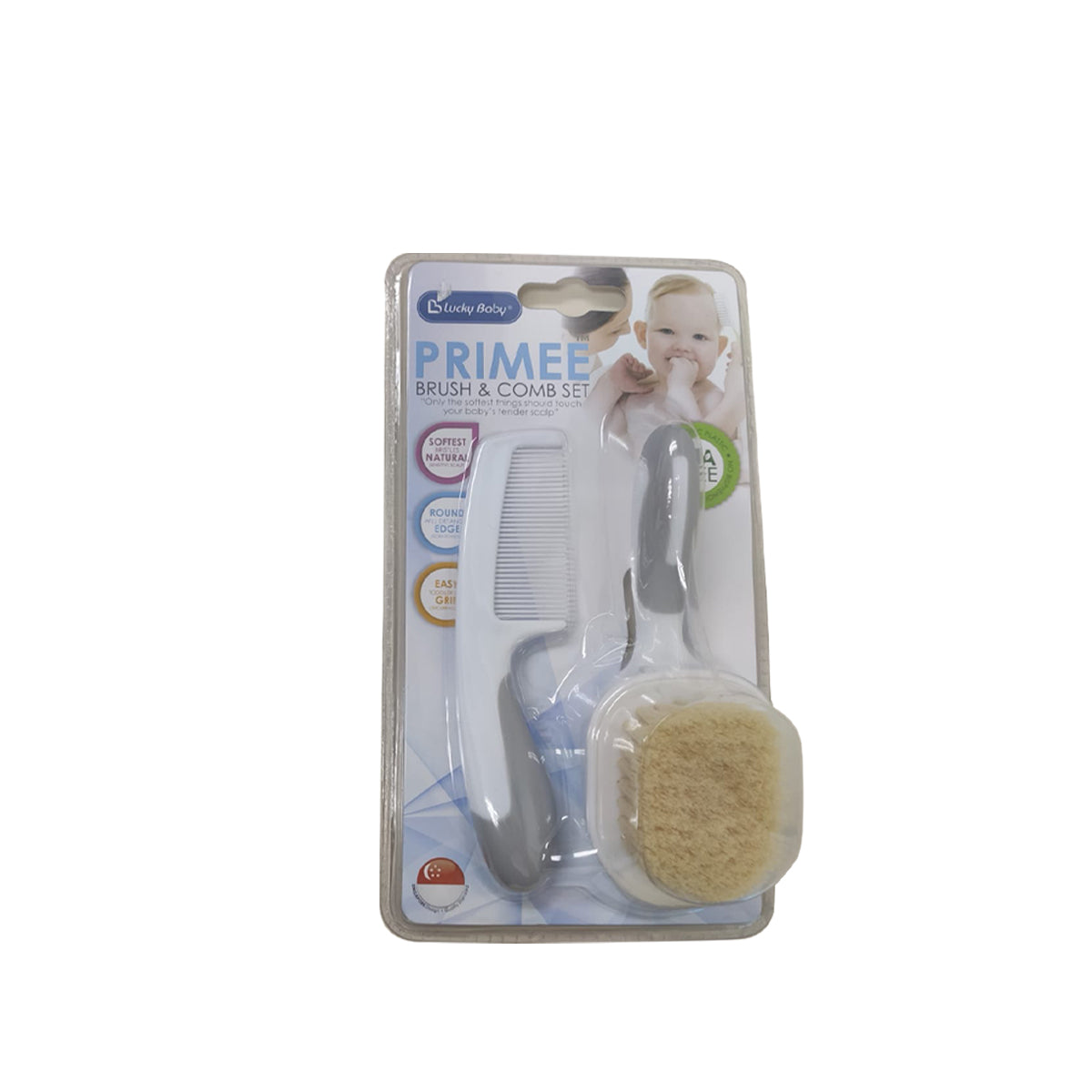 Lucky Baby Primee Brush and Comb Set