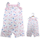 Hudson Baby Single Piece Short Sleeve Romper-3