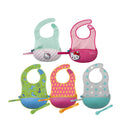 b.box Travel Bib + Silicone Spoon-1