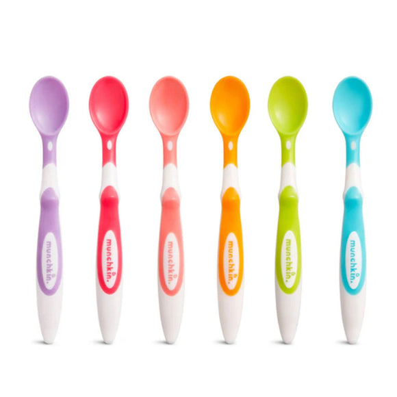 Munchkin Soft-Tip Infant Spoons (6pcs)