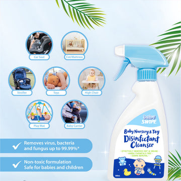 babySWIPE Nursery and Toy Disinfectant Cleanser Spray/Refill - 0