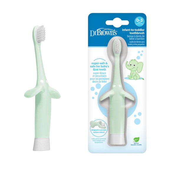Dr Brown's Toddler / infant-to-toddler Toothbrush