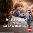 NUK Star Day Latex Soother Pacifier 2pcs/box-6