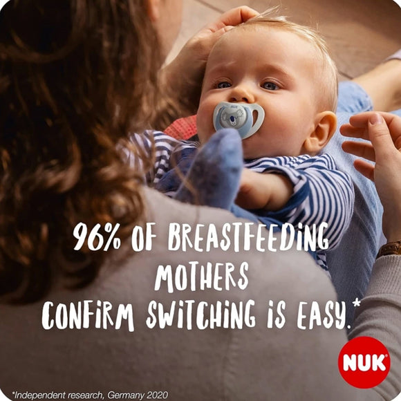 NUK Star Day Latex Soother Pacifier 2pcs/box