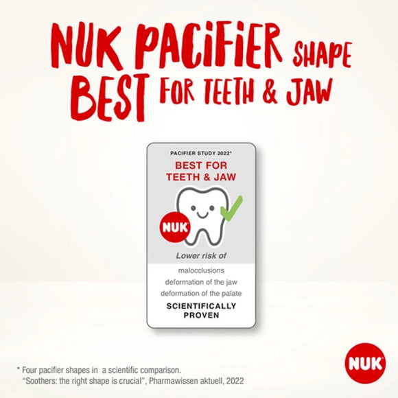 NUK Star Day Latex Soother Pacifier 2pcs/box
