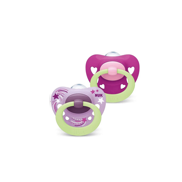NUK Signature Night Silicone Soother