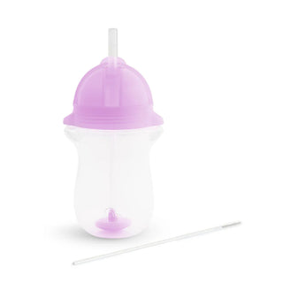 Buy purple Munchkin Any Angle Click Lock Weighted Straw Cup 10oz (295ml)
