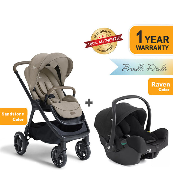 [Bundle Deal] Joie Finiti Stroller + i-snug Infant Car Seat