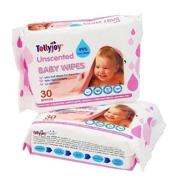 Tollyjoy Unscented Baby Wipes - 2 In 1