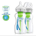 Dr Brown's Glass Wide-Neck Options+ Baby Bottles (150ML/270ML)