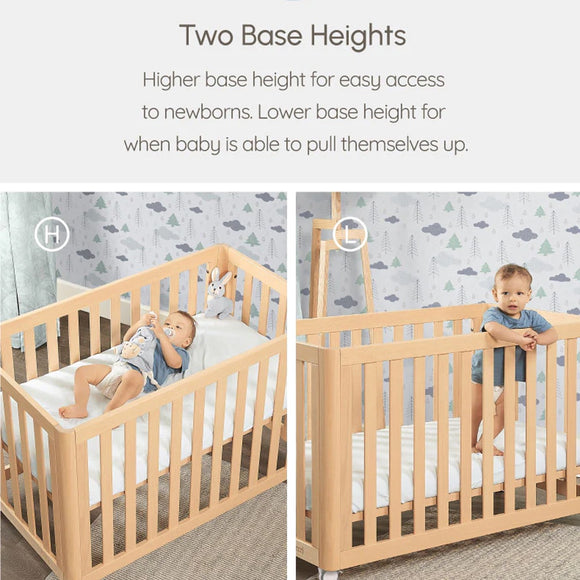 [Free Installation] Australia Boori Turin High Quality Convertible Baby Cot