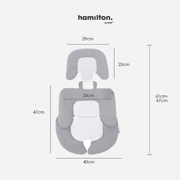 Hamilton Head & Body Support Seat Cushion Liner (Promo)