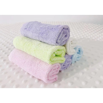 Little Zebra Premium Bamboo Cloth Towel Wash Cloth (25x25cm) - 0