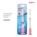 Pigeon Training Toothbrush Lesson 4 (Pink/Mint)-3