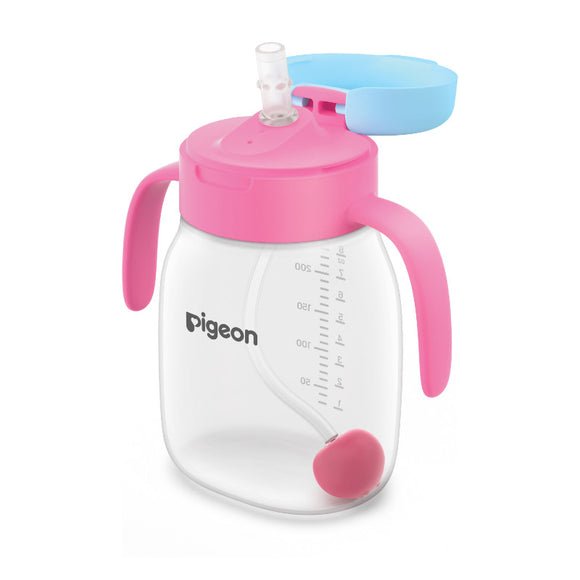 Pigeon Startouch Straw Cup With Gravity Ball 250ml 6m+ & Replacement Accessories