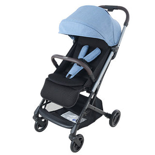 Buy ice-blue Combi Patto Stroller Compact & Extra Long Seat (Free Combi Rain Cover)