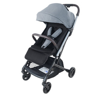 Buy stone-grey Combi Patto Stroller Compact & Extra Long Seat (Free Combi Rain Cover)