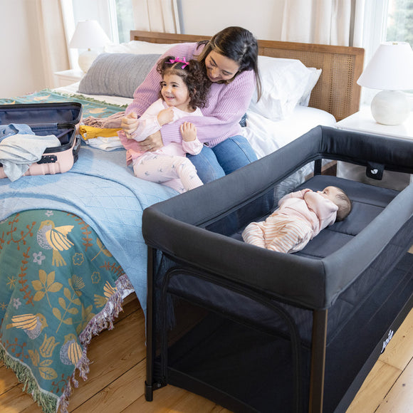 Joie Amigo 120 One-hand Fold Travel Cot - Shale