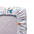 My Bunny Friend Fitted Sheet For Baby Mattress (71x132x10cm)-3