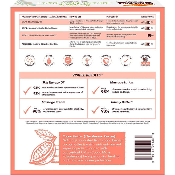 Palmer's Cocoa Butter Formula Complete Stretch Mark and Pregnancy Skin Care Kit