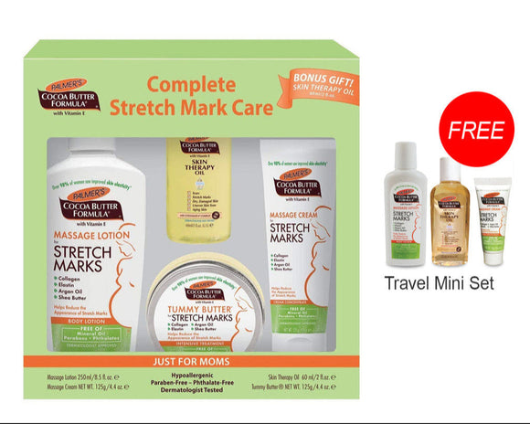 Palmer's Cocoa Butter Formula Complete Stretch Mark and Pregnancy Skin Care Kit