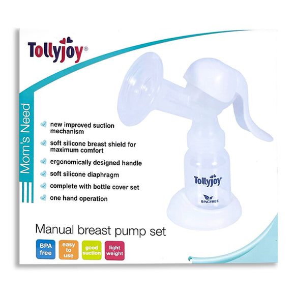 Tollyjoy Manual Breast Pump Set