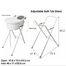 Babydreams Baby Bath Tub  S with Stand (Newborn -30kg)-8