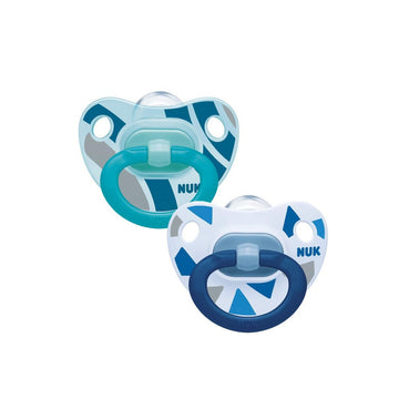 NUK - Happy Days Classic Silicone Soothers - 0