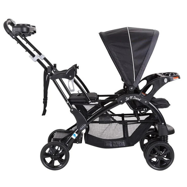 Baby Trend Sit N' Stand® Double Stroller - ONYX
