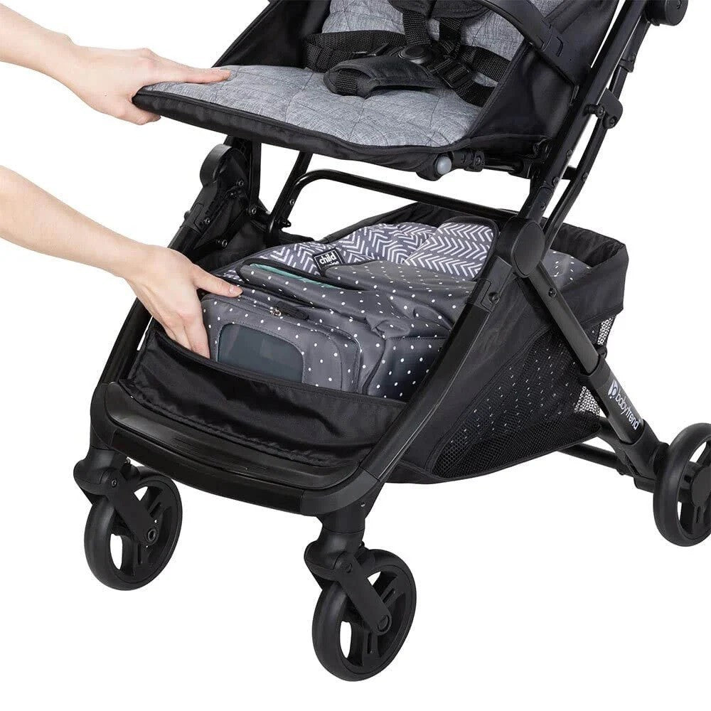 baby trend tango mini stroller Baby Trend Tango™ Mini Stroller - Evening Grey