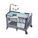 Baby Trend EZ Rest Nursery Center Playpen - Leaf Geo-1