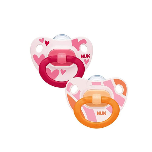NUK - Happy Days Classic Silicone Soothers