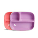 Munchkin Splash Devided Plates - 2 Pack-2