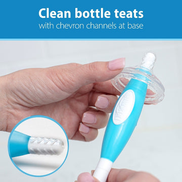 Dr Brown's Narrow Bottle Soft Touch Brush - 0