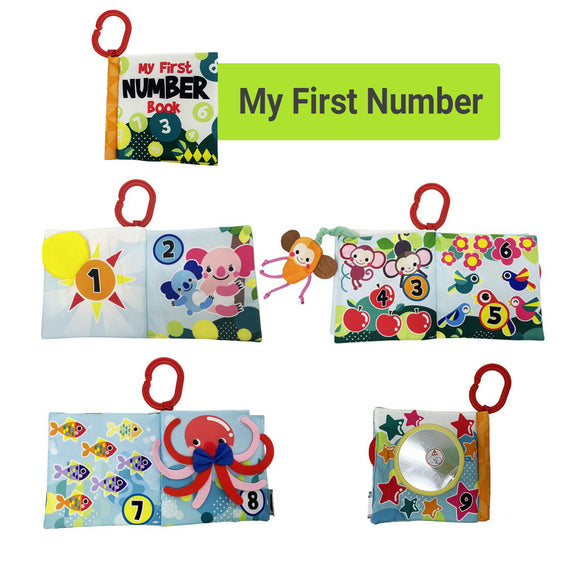 Lucky Baby Discovery Pals Smartee Cloth Book