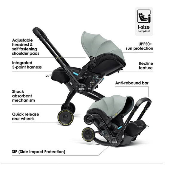 Doona X Car Seat & Stroller Infant Stoller & Car Seat