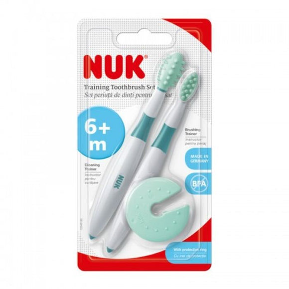 Nuk Starter Toothbrush & Training Toothbrush Set (6m+ / 12m+)