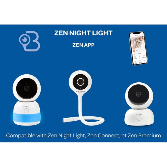 Beaba Video Baby Monitor Zen Night Light 360° camera