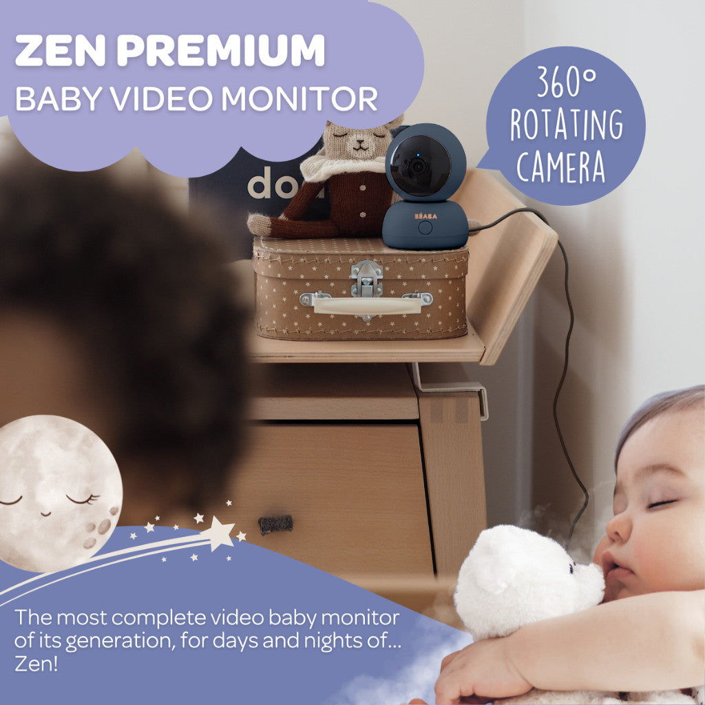 Beaba Zen Premium Video Baby Monitor | 2 Colors