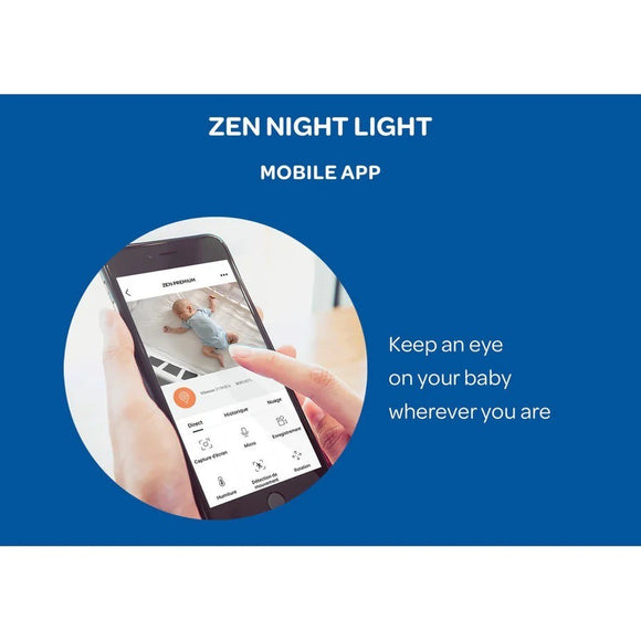 Beaba Video Baby Monitor Zen Night Light 360° camera