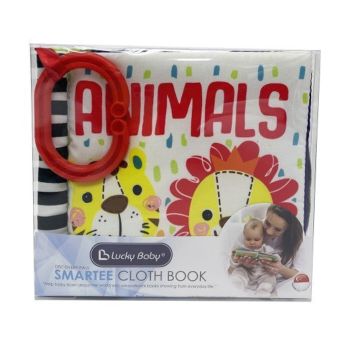 Lucky Baby Discovery Pals Smartee Cloth Book