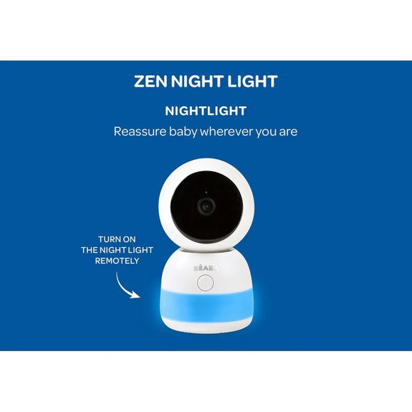 Beaba Video Baby Monitor Zen Night Light 360° camera