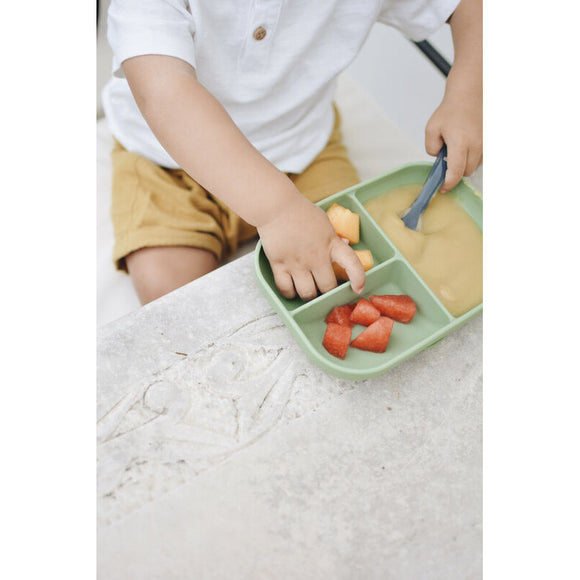 Beaba Divided Silicon Plate With Suction Cup