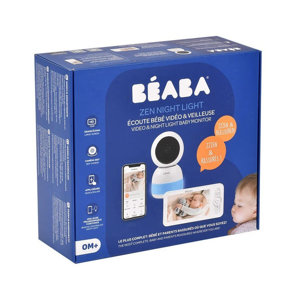 Beaba Video Baby Monitor Zen Night Light 360° camera