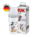 NUK Perfect Match Temperature Control Feeding Bottles with Soft Silicone Teat 260ml - 3m+-7